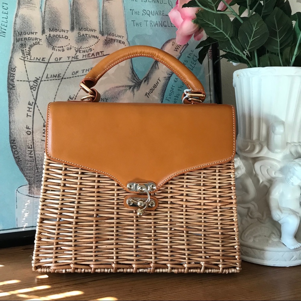 J.McLaughlin Wicker Bag